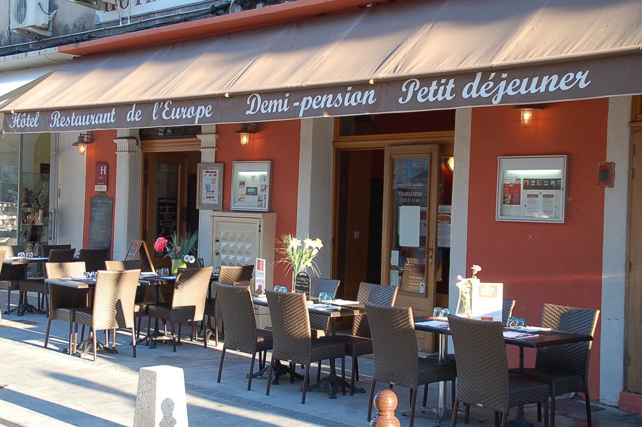 Hotel Restaurant L'Europe サン・フロラン エクステリア 写真